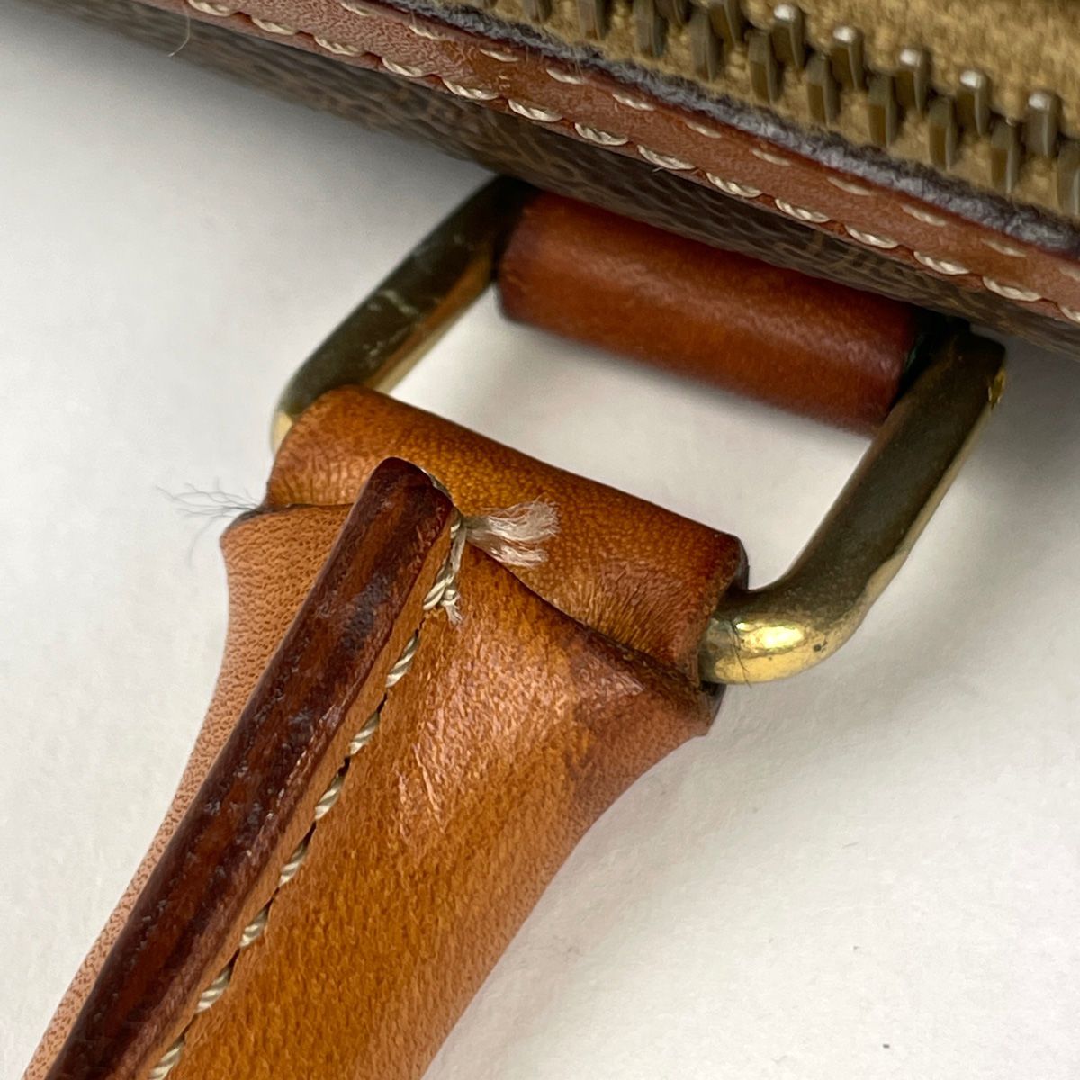 セリーヌ CELINE マカダム柄 ハンドバッグ ミニボストン