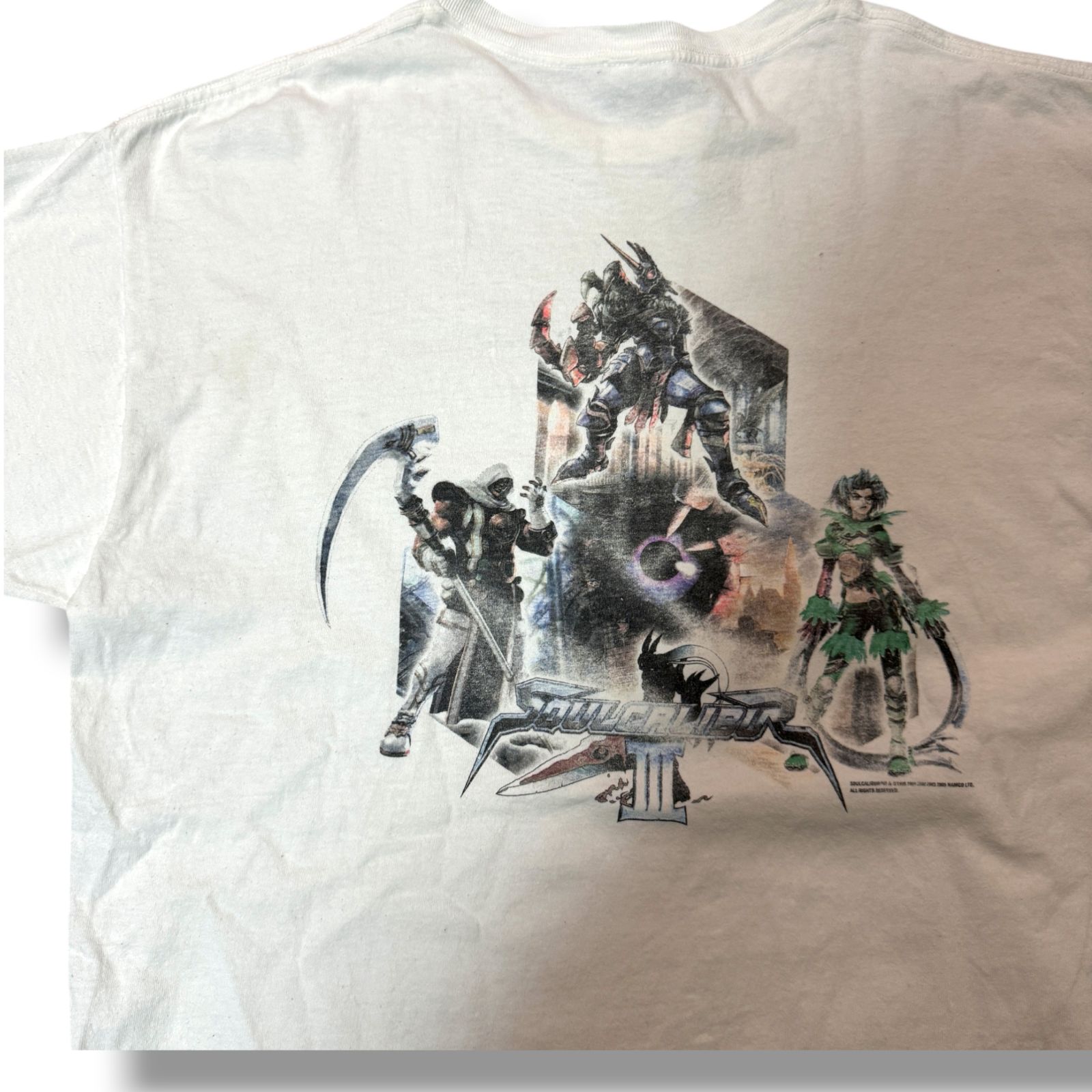 00s ソウルキャリバーIII Tシャツ XLサイズ namco ナムコ soulcalibur  