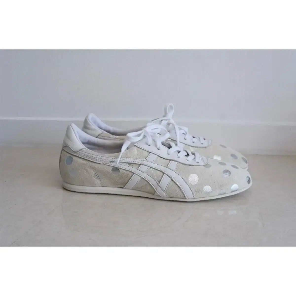 Onitsuka Tiger ドット柄 シューズ onitsuka tiger オニツカタイガー OK BASKET HIINA ドット(水玉