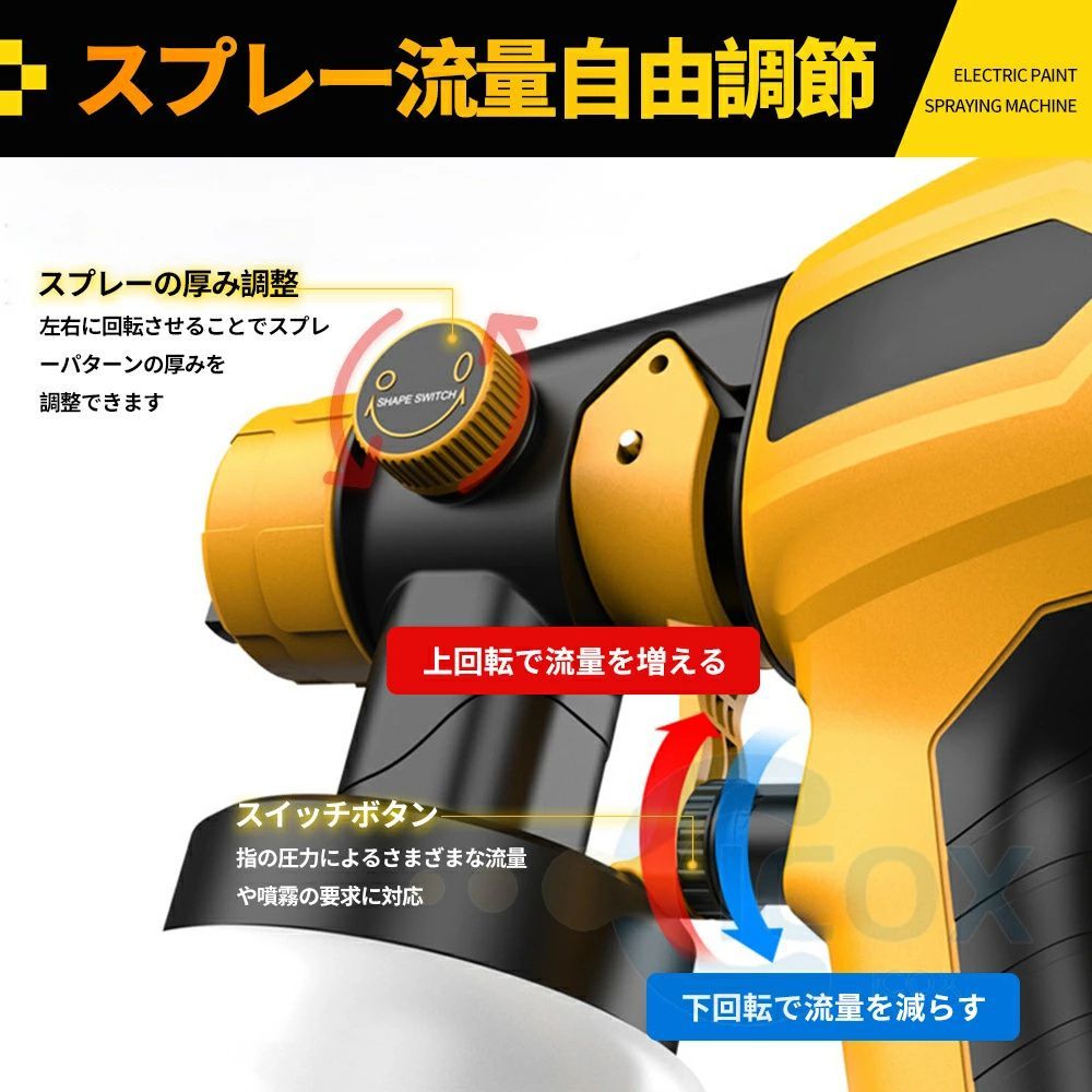 油性の塗料 吹き付け式