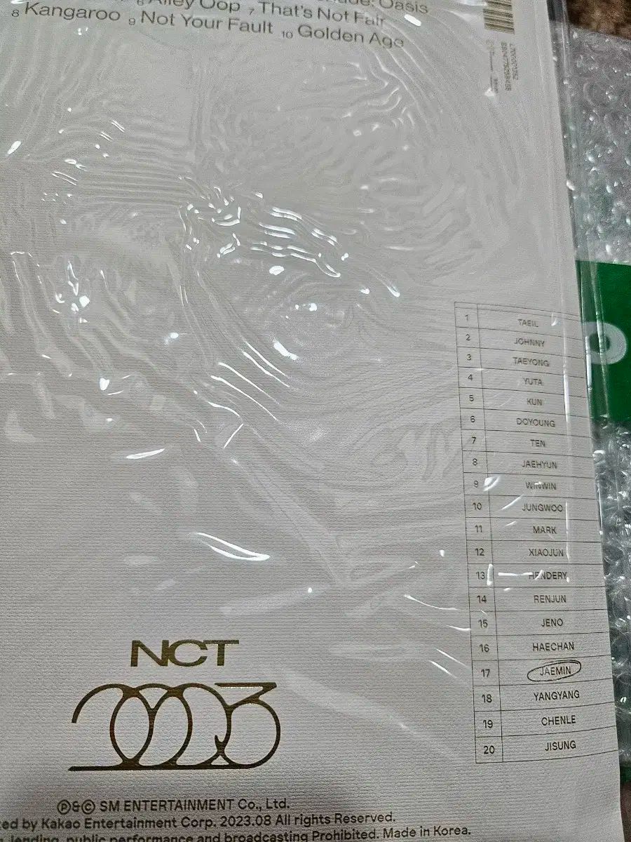 nct golden age サイン入り　ポラロイド　ジェミン 海外ファッションブランド通販サイト【公式】 NCT ポラロイドの