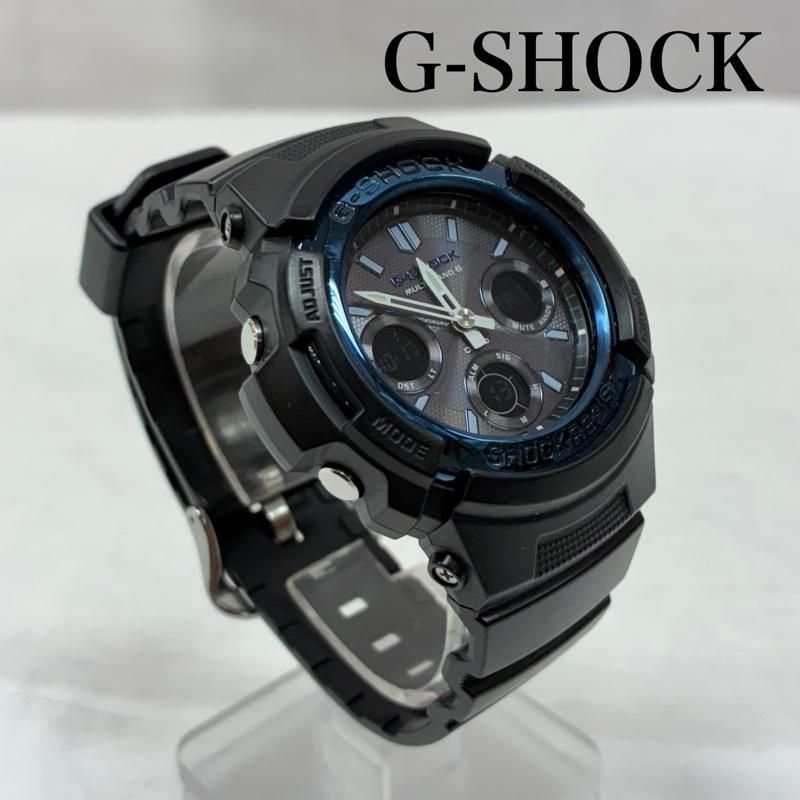 G-SHOCK ジーショック 腕時計 デジタル AWG-M100A-1AJF デジタル アナログ タフソーラー マルチバンド6 腕時計