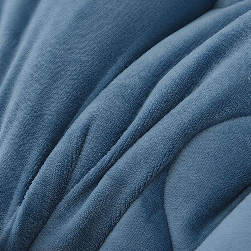 毛布布団 シープボア 掛け布団 ダブル 中綿入り ボア フランネル 毛布ふとん 冬 無地 厚手 ふわふわ あたたか おしゃれ 北欧 布団 ふとん ボリューム 保温 冬用 寝具 MARWIL-DEMENAGEMENTS_CH