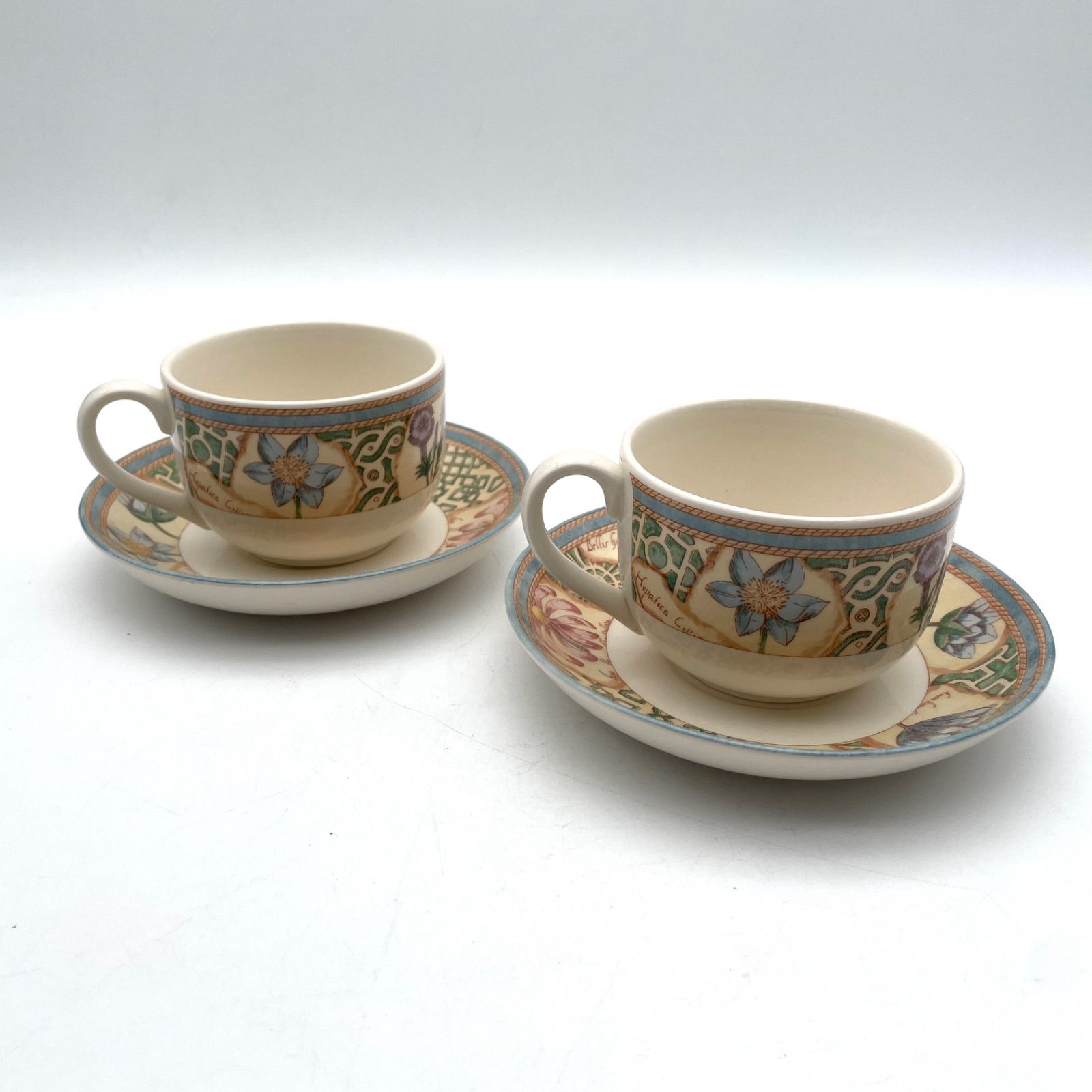 ウェッジウッド WEDGWOOD ガーデンメイズ カップ&ソーサー ペアセット