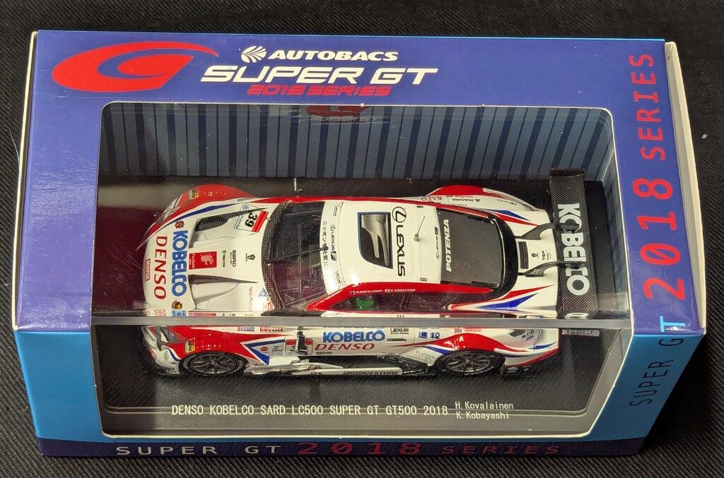 EBBRO 1/43 DENSO KOBELCO SARD LC500 SUPER GT GT500 2018 No