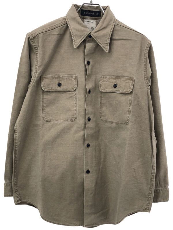 MADISONBLUE ハンプトン バックサテンシャツ MB999-5103 MADISONBLUE(マディソンブルー)のHAMPTON BACK SATIN SHIRT通販