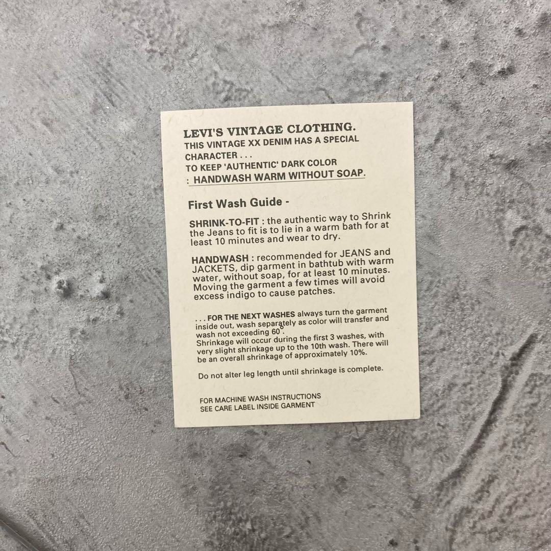 未使用 デッドストック リーバイス バレンシア 501XX 97年 BIG E