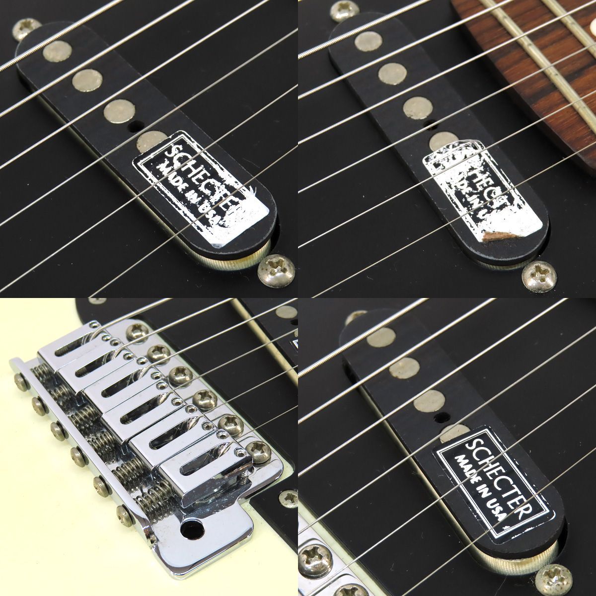 Schecter シェクター PS-ST-J ホワイト ストラトキャスター エレキギター ※中古 - メルカリ