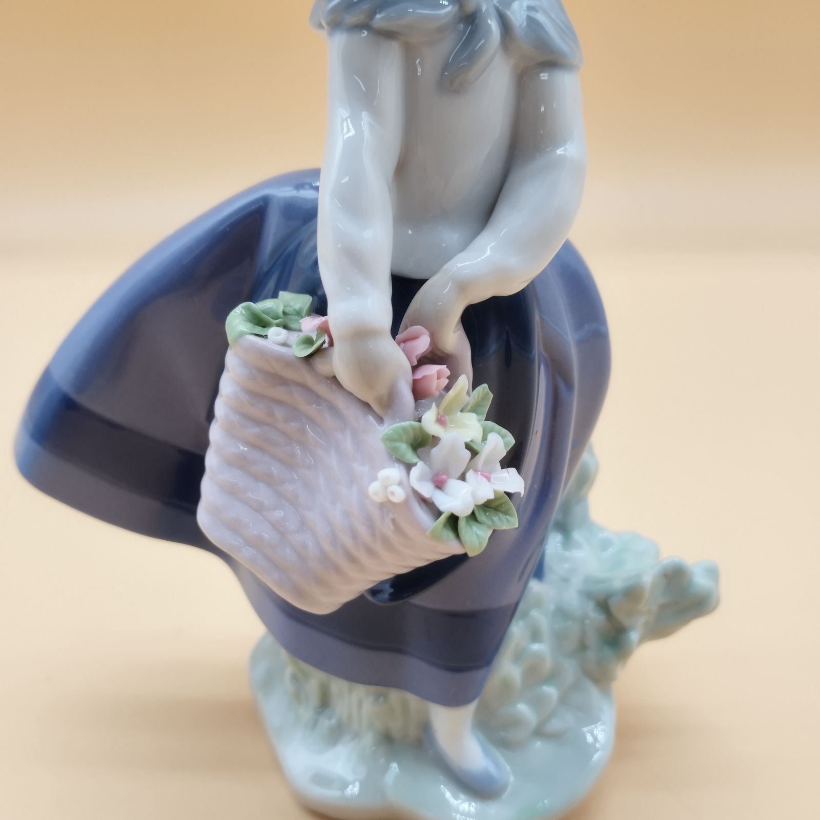 s14330】LLADRO きれいな花ばかり リヤドロ フィギュリン 陶器