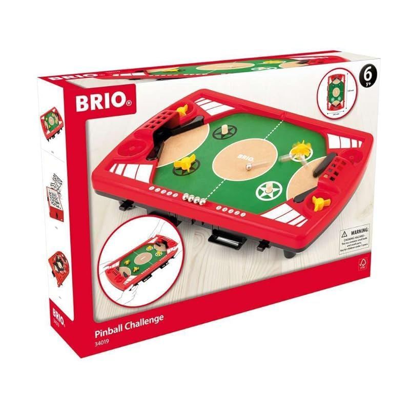 BRIO (ブリオ) ピンボールバトル 対戦式 (木のおもちゃ 知育玩具 ボードゲーム)