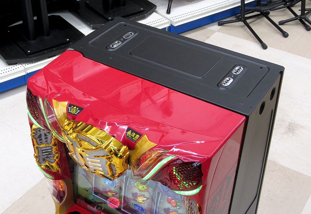 パチスロ実機 大都技研 押忍！番長ZERO コイン不要機付き 家庭用