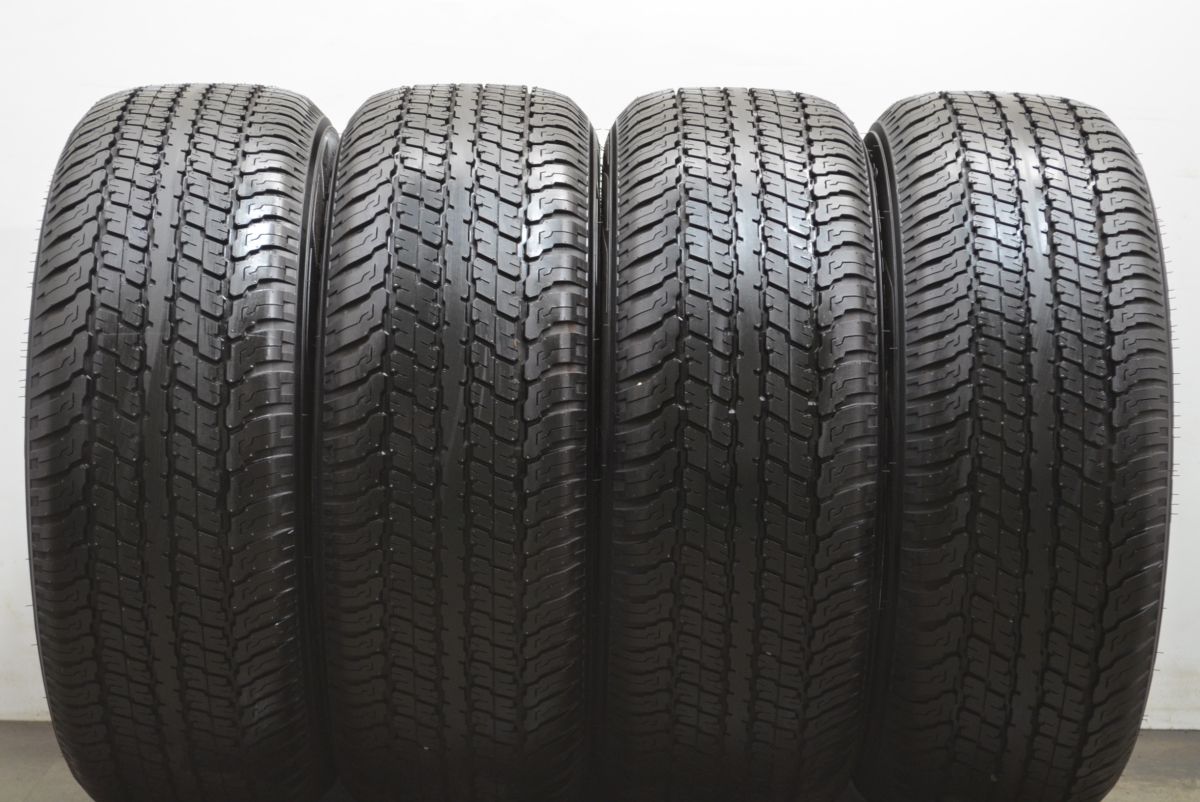 製 新車外し バリ溝 ヨコハマ ジオランダー G94 265 60R18 4本セット プラド ハイラックス サーフ トライトン パジェロ Gクラス