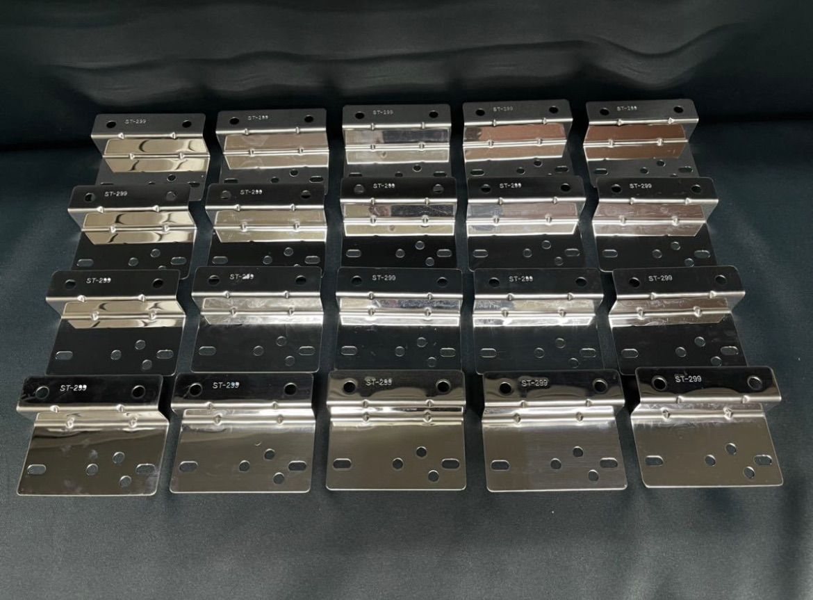 デコトラ デコチャリ角マーカーステー L字20個セット 角マーカー ステー 20個 デコトラ デコチャリ角マーカーステー L字20個