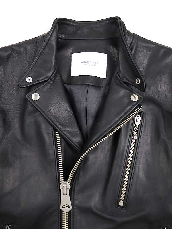 SUNSET BAY サンセットベイ BUZZARDS ホースハイドレザーライダース