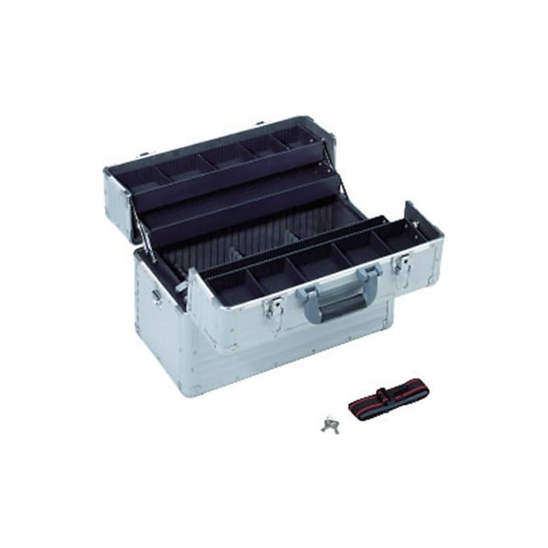 トラスコ中山 TRUSCO アルミケース 両開き シルバー 内寸432×205×H305mm TACR-45 0 LLC-HASEGAWATOSO_COM