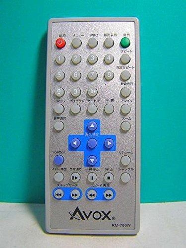 AVOX DVDリモコン RM-700W