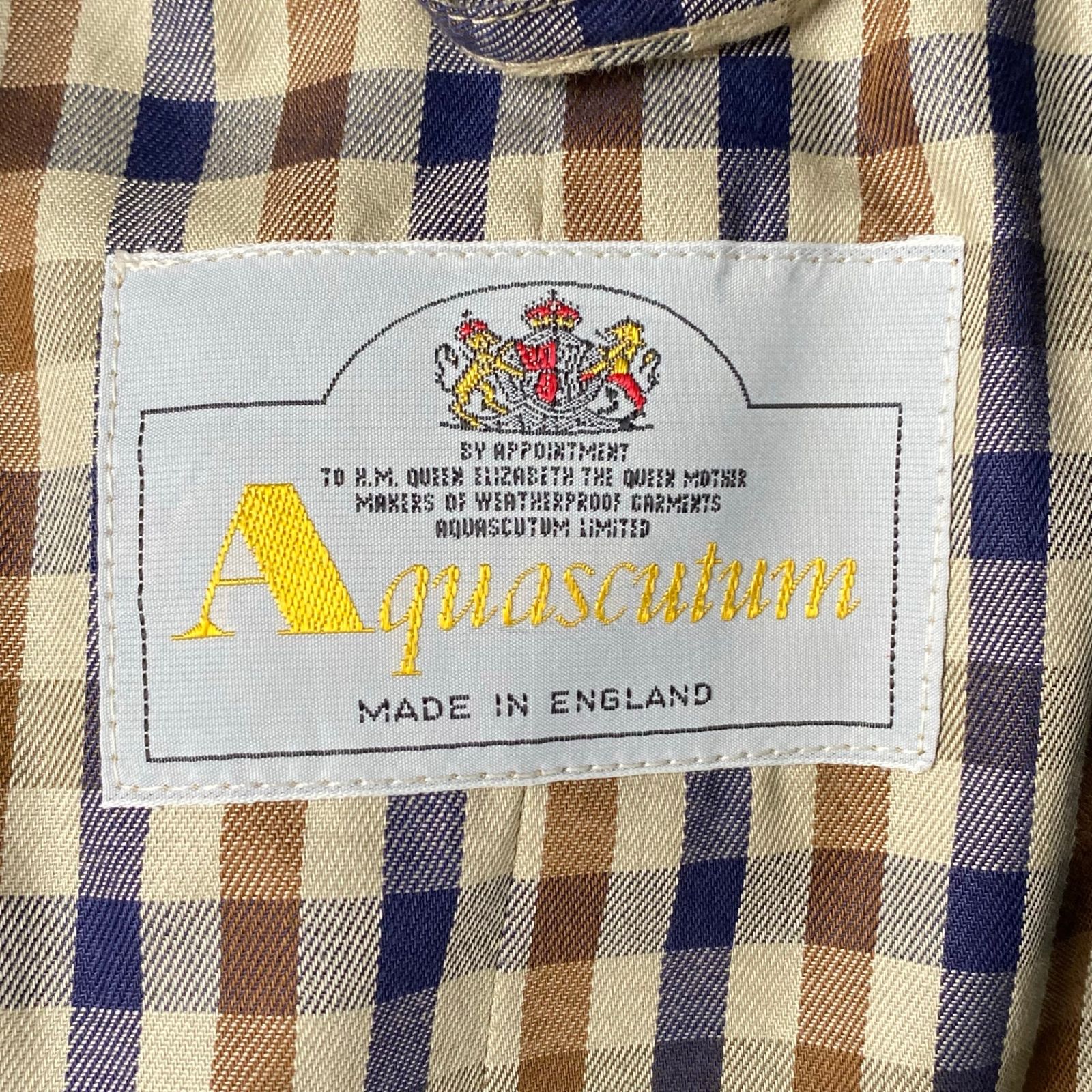 VINTAGE Aquascutum アクアスキュータム / 80s TRENCH COAT トレンチ
