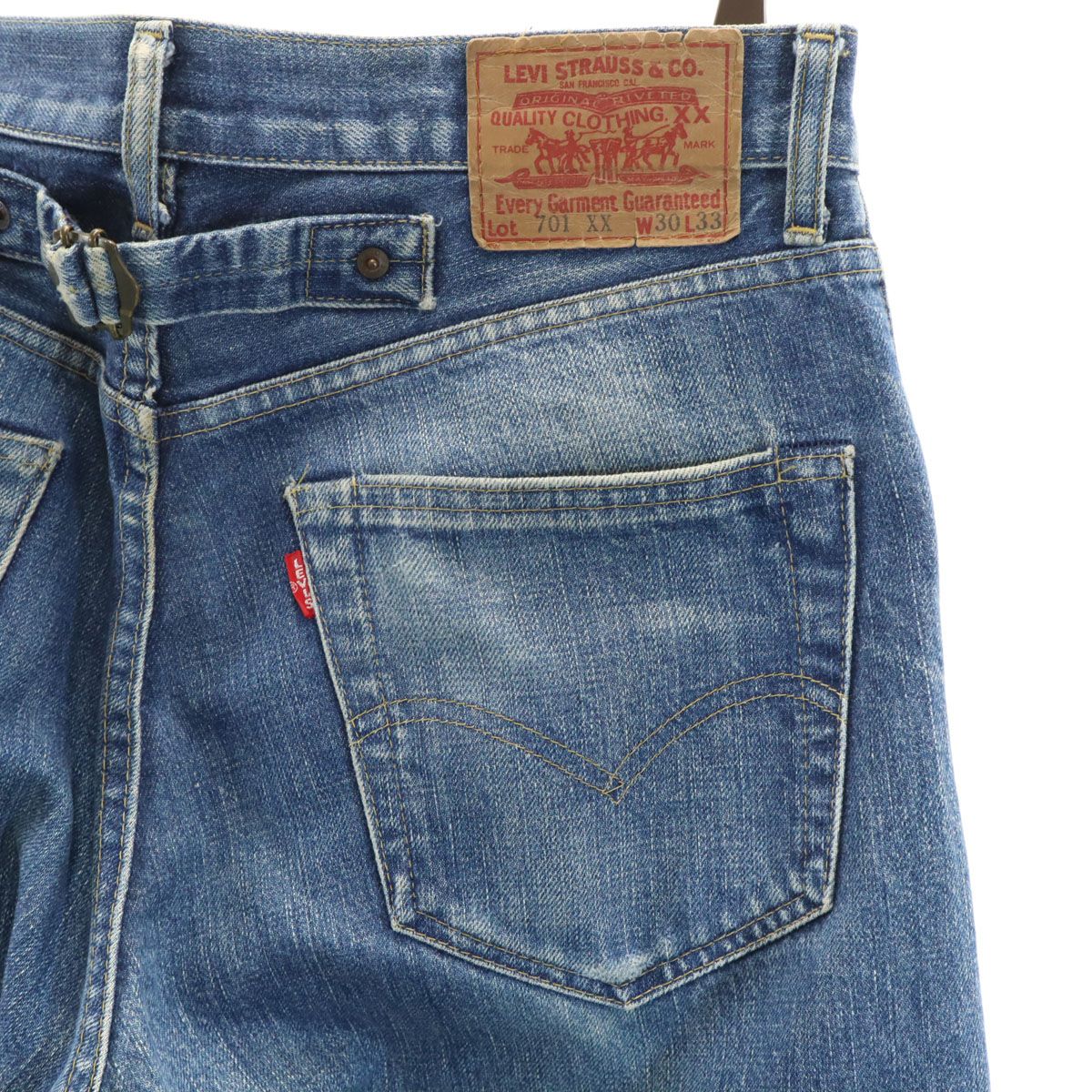 (ヒロ)90s Levi's 701XX W28 L33 リーバイス Vintage Levi's 701 Student Denim Black Jeans 90s 701-5759