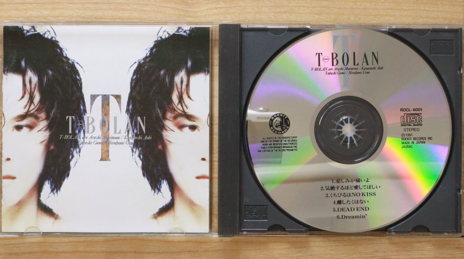 国内盤CD☆ティーボラン/T-BOLAN□ T-BOLAN 【ROCL6001/4988070104018