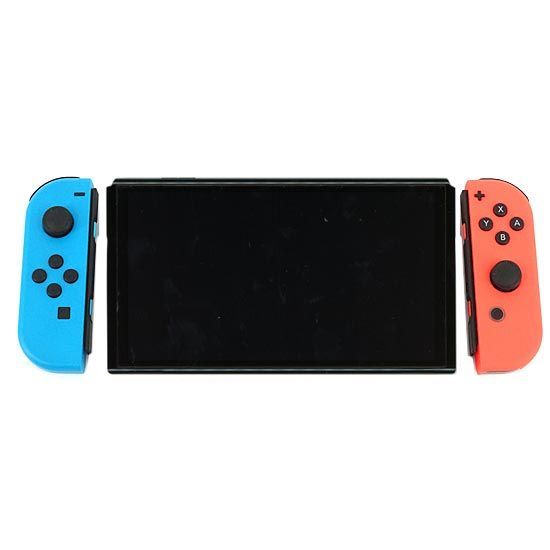 bn 18 任天堂 Nintendo Switch 有機ELモデル HEG-S-KABAA ネオンブルー ネオンレッド 液晶画面いたみ 元箱あり