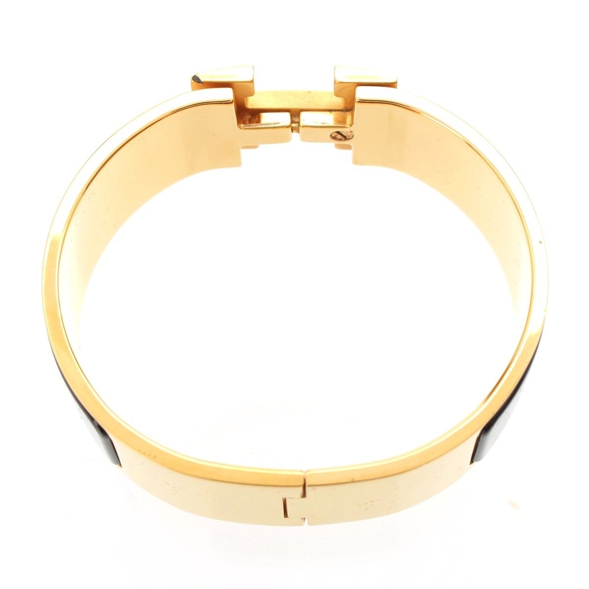 エルメス バングル ブレスレット クリッククラック エマイユGM 七宝焼