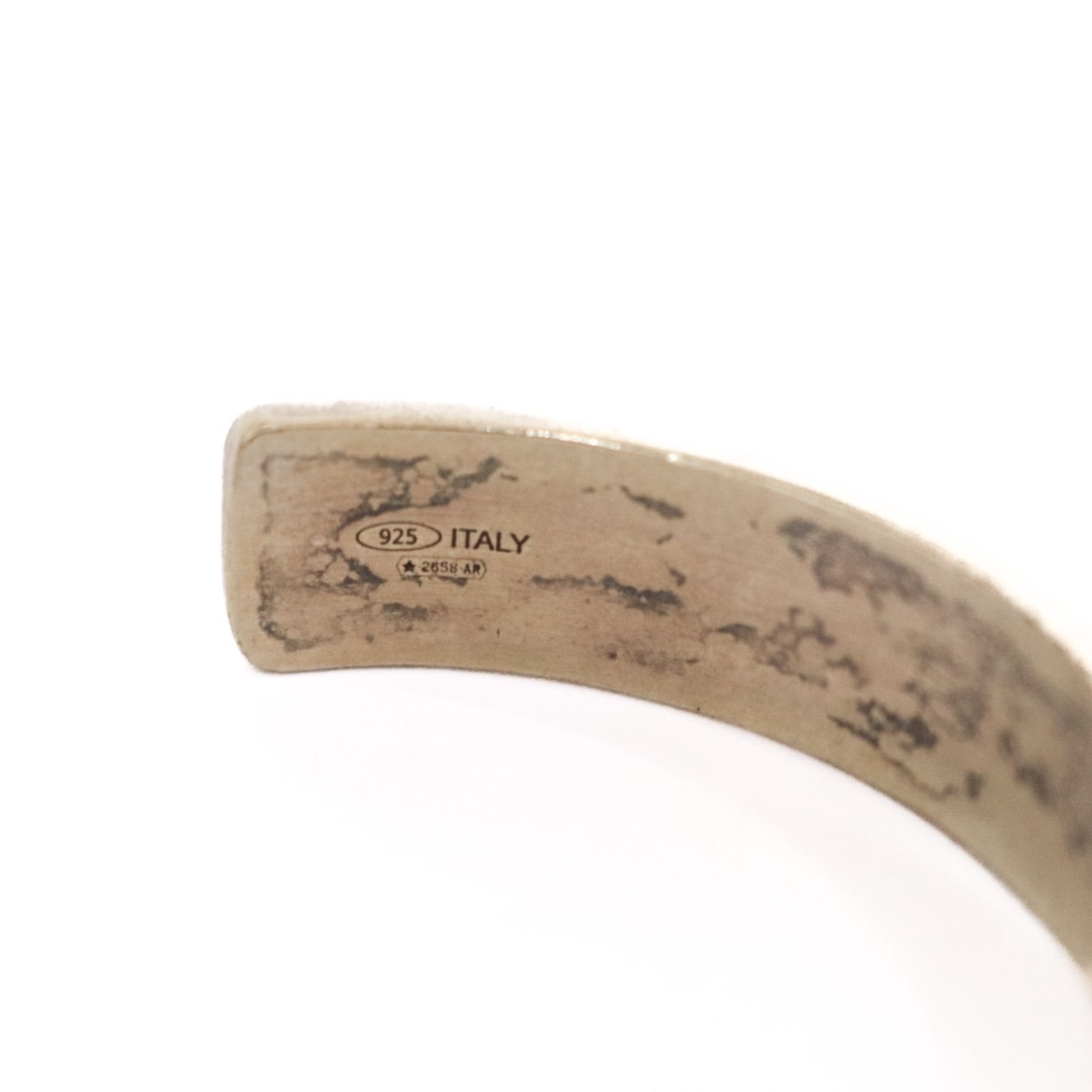 Maison Margiela メゾンマルジェラ バングル ブレスレット シルバー