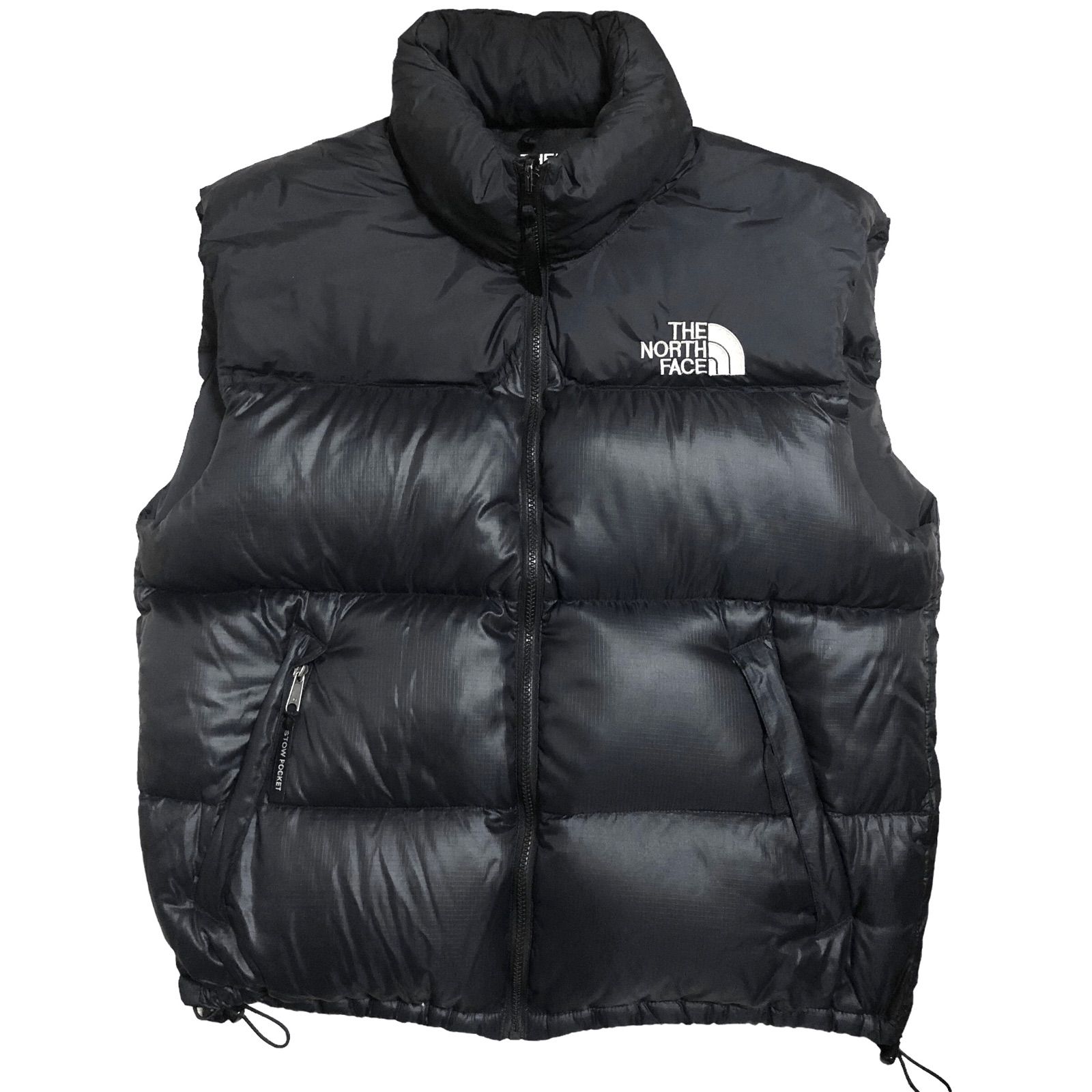 美品　THE NORTH FACE ヌプシベスト　ブラック　Ｌ THE NORTH FACE ブラック ダウンベスト Lサイズ THE NORTH FACE (ザ
