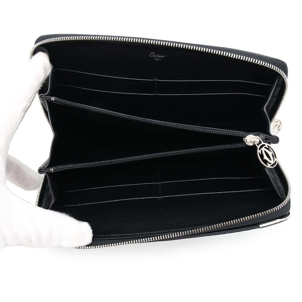 Cartier カルティエ マルチェロ 長財布 ラウンドファスナー カルティエ 長財布 マルチェロ ラウンドファスナー レザー