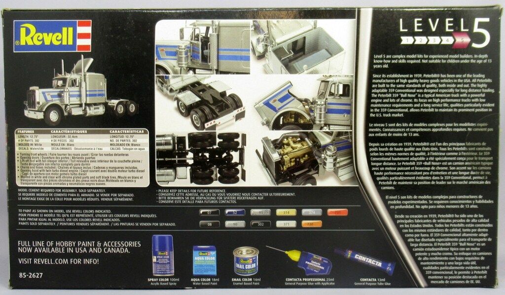Revell 1|25 PETERBILT 359 852627