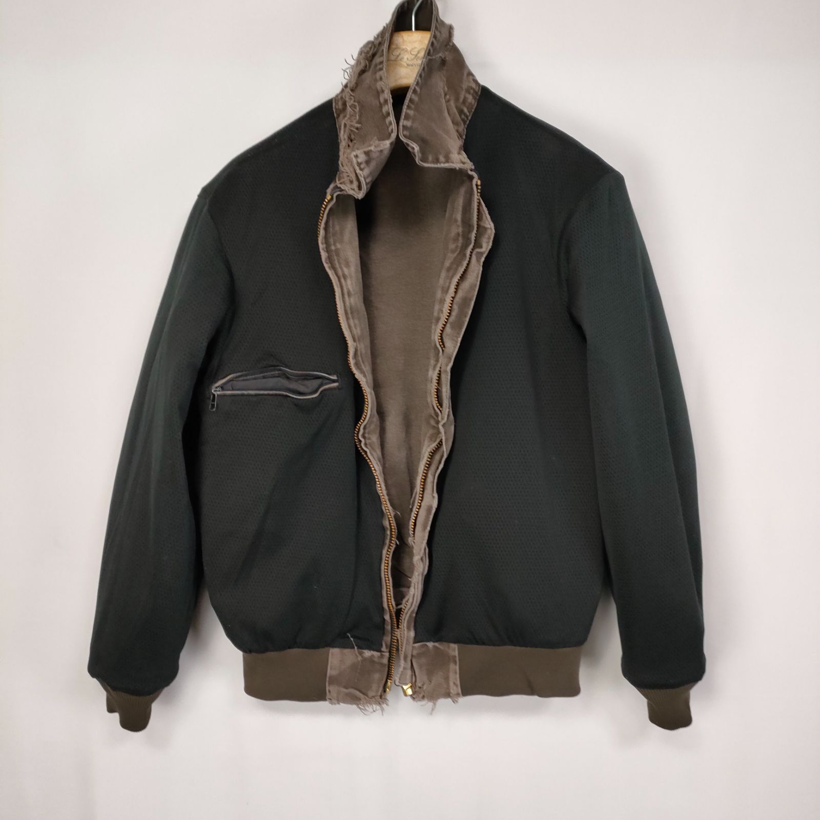 フェード◎ carhartt サンタフェジャケット　ブラック　USA製　ボロ Carhartt◇サンタフェジャケット/L/コットン/BLK/j13 blk