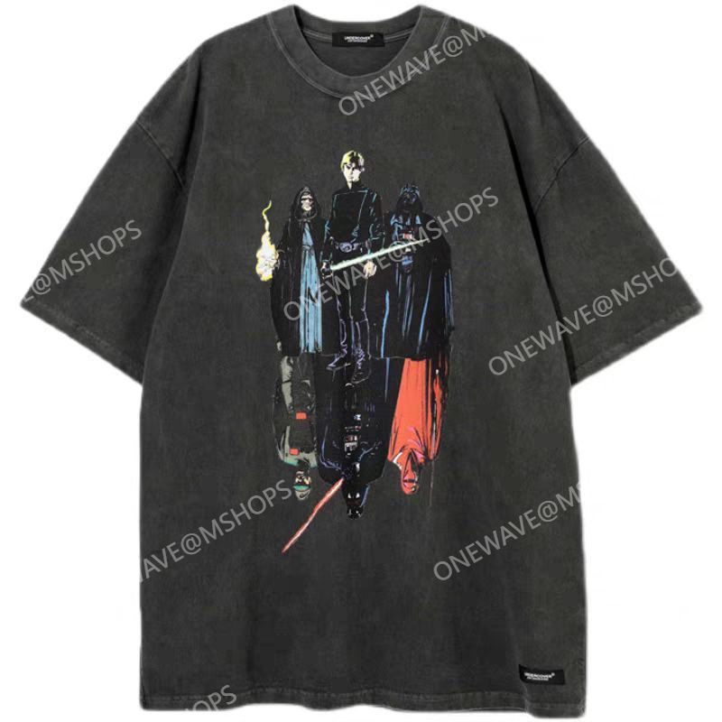 UNDERCOVER 23SS STAR WARS Print T-Shirt スターウォーズ ユーズド加工 Tシャツ