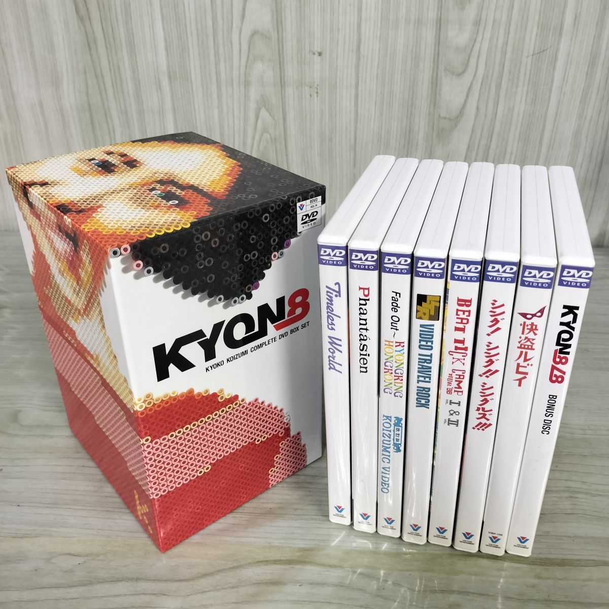 小泉今日子　DVD BOX Amazon.co.jp: KYOKO KOIZUMI Complete DVD Box Set“KYON8