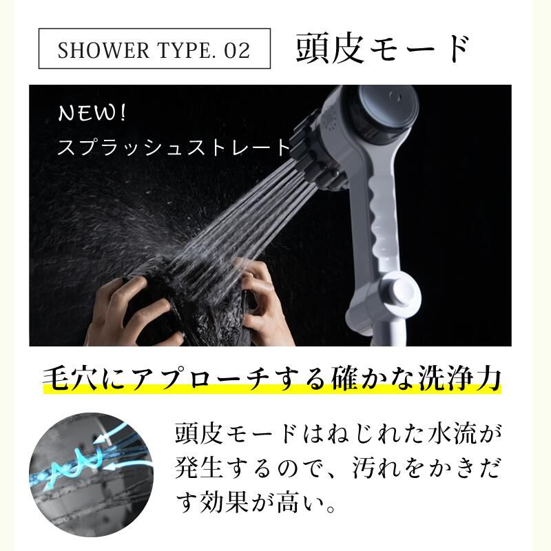 塩素除去機能付き