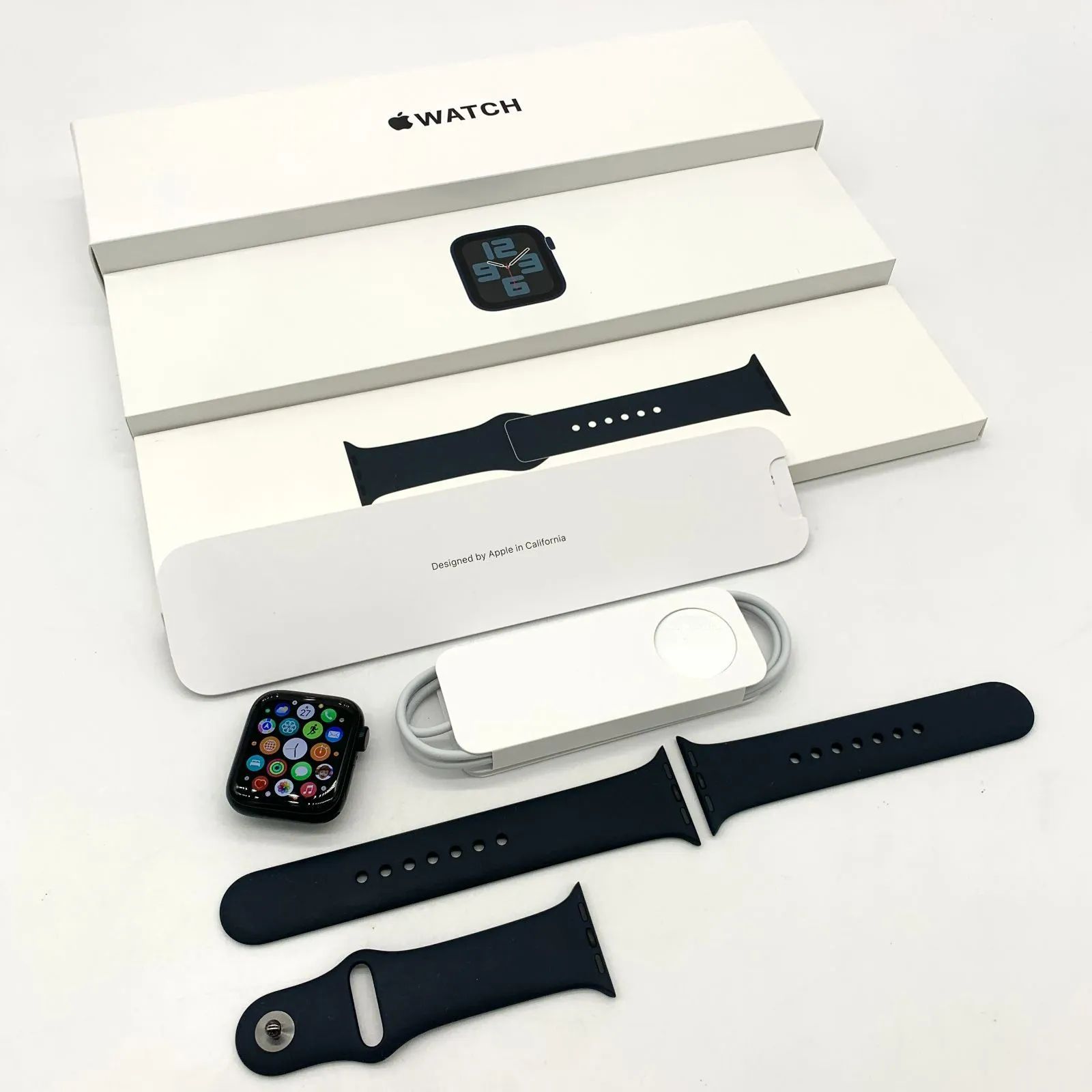 AppleWatch SE2 40mm GPSミッドナイトアルミ/スポーツバンド