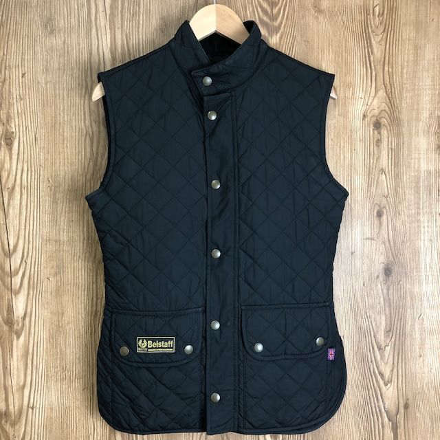 80s VINTAGE BELSTAFF ベルスタッフ ナイロンベスト サイズ メンズS程 80年代 ベルスタッフ ヴィンテージ 古着 e24031518