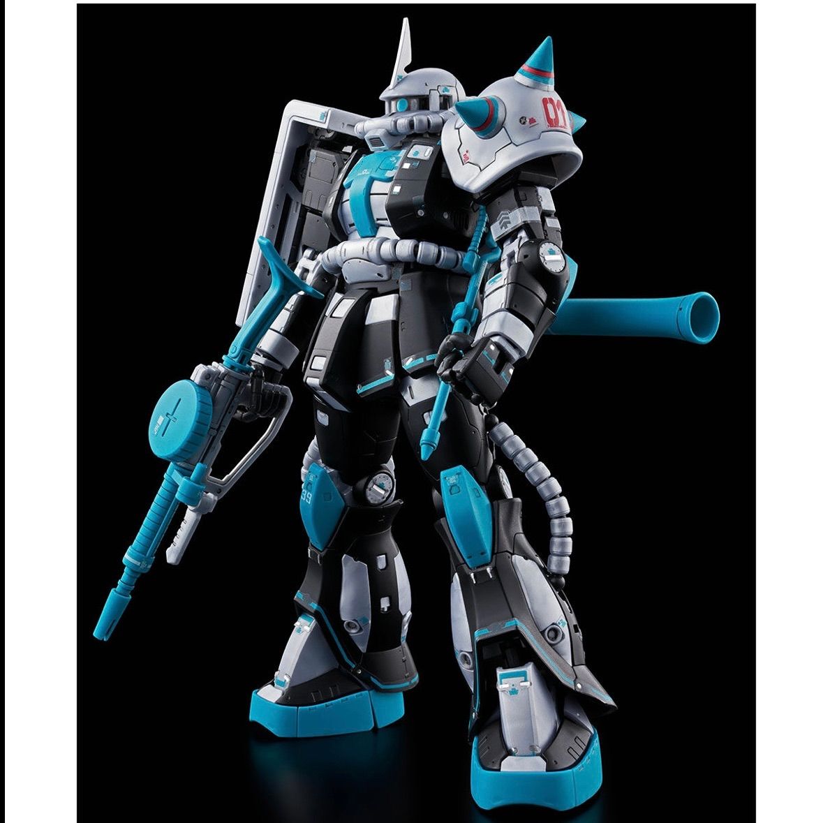 ガンダム RG 1/144 MS-06S ザクII 初音ミクVer. プラモデル