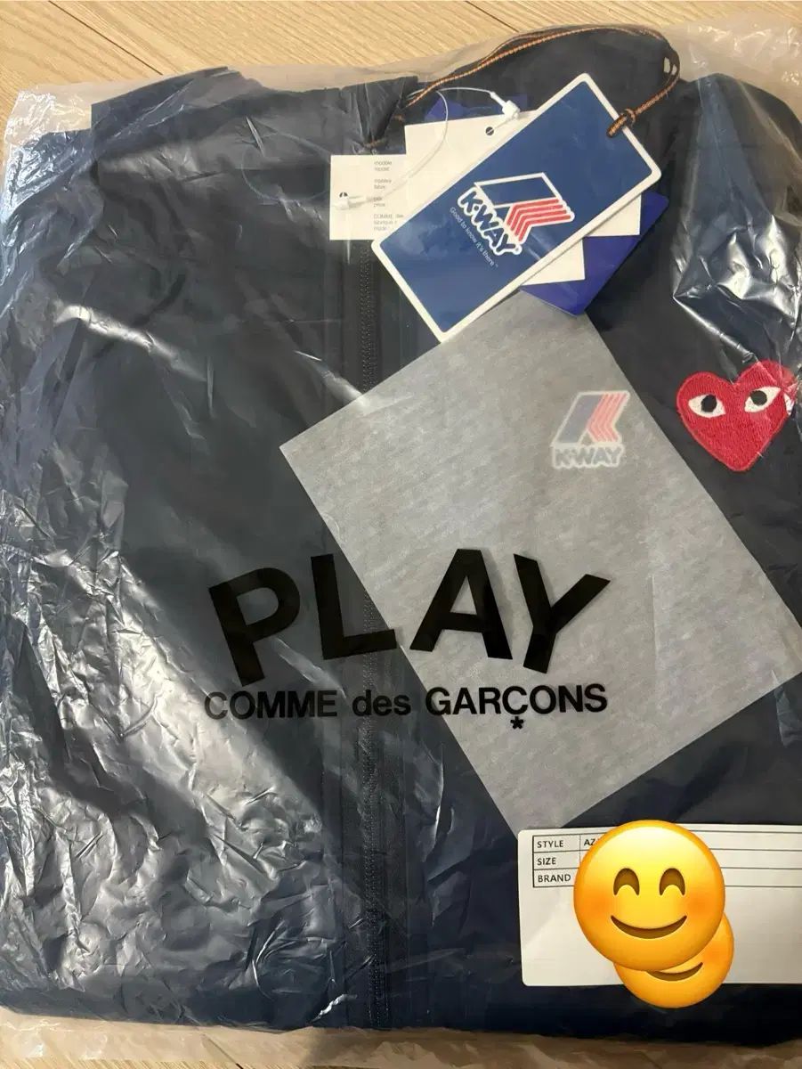 COMME des GARCONS コム デ ギャルソン X K-WAY ケーウェイ ウィンド ジャケット ラージ