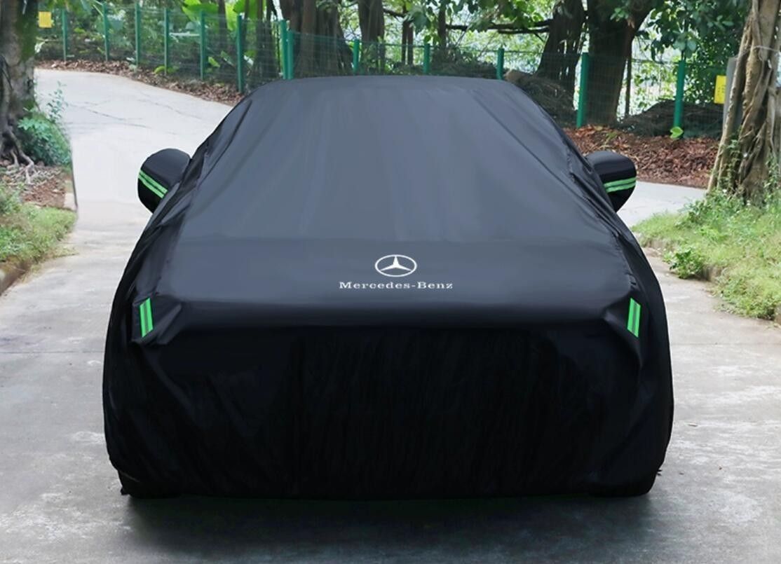 【新品未使用】メルセデス・ベンツ ボディカバー メルセデス・ベンツ自動車 専用 日よけ 防水 防塵 防風 カーカバーブラック