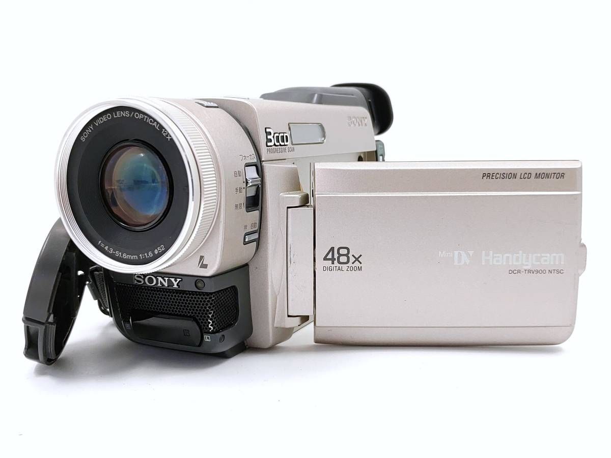 miniDVのダビング】SONY ビデオカメラ DCR-TRV900