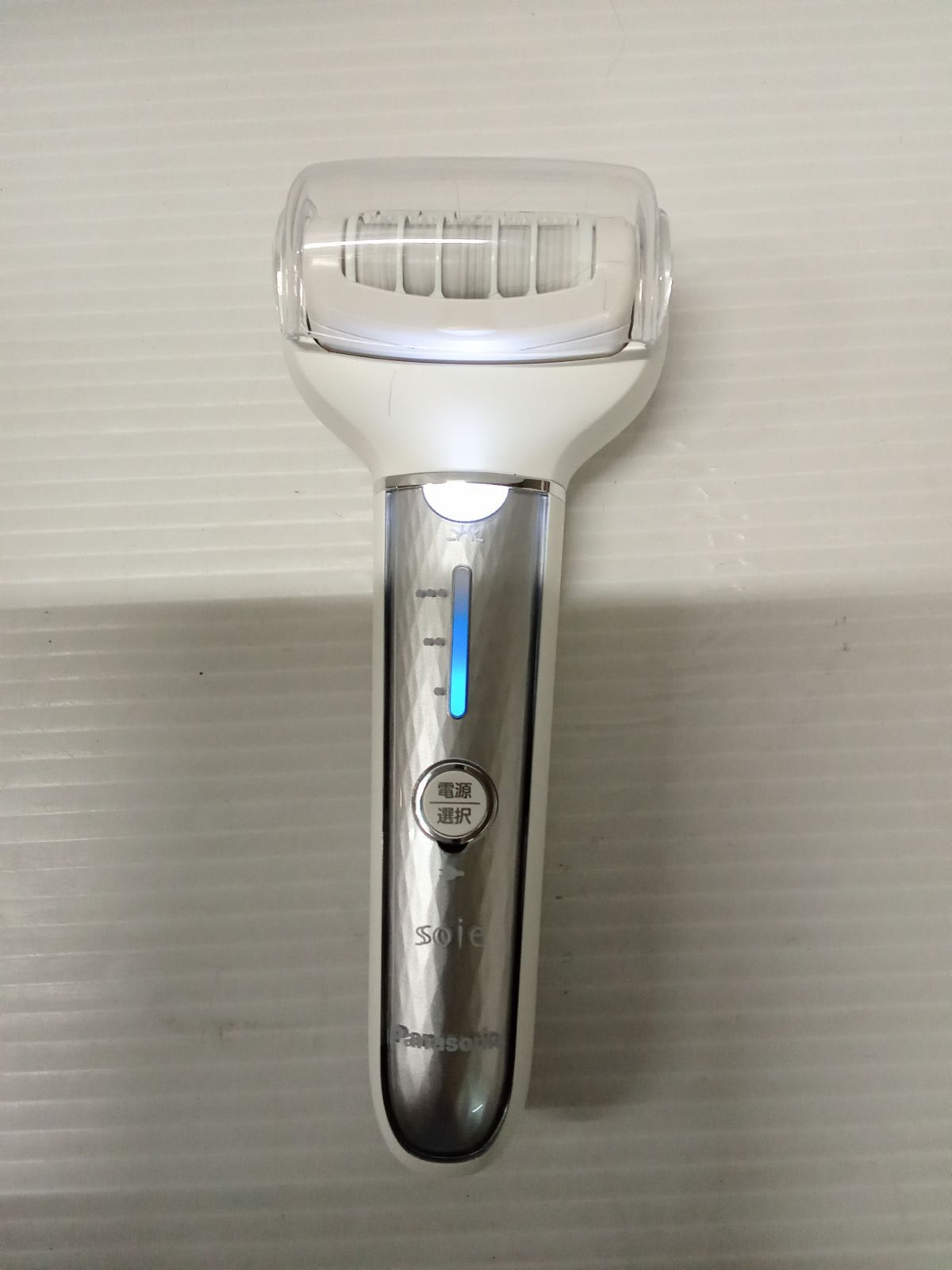 【中古品】Panasonic ES-EL4B-S レディース電気シェーバー Panasonic/パナソニック soie 脱毛器 ES-EL4B-S シルバー【中古
