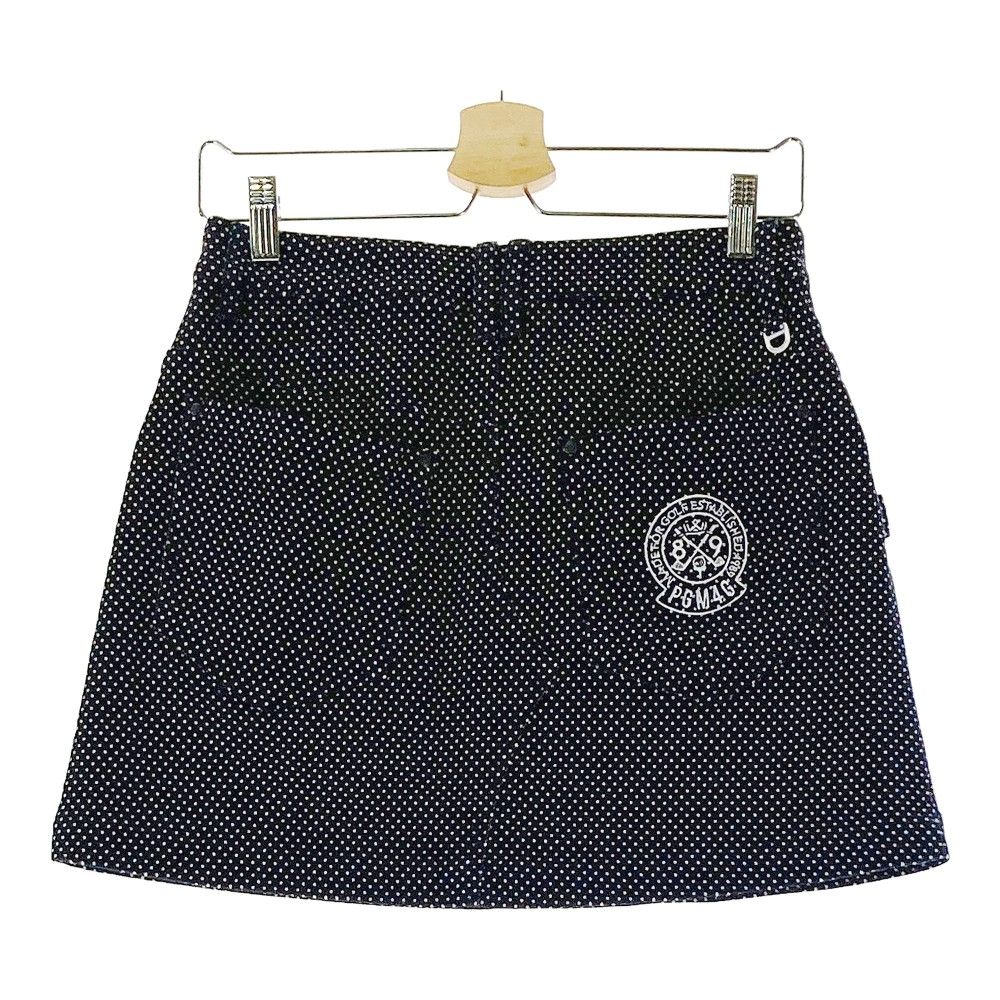 パーリーゲイツメッシュモックネックとラインコラボスカート