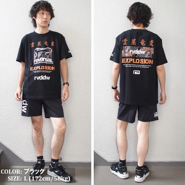 リバーサル Tシャツ reversal Tシャツ 半袖 rvddw × 秋葉太樹 雲