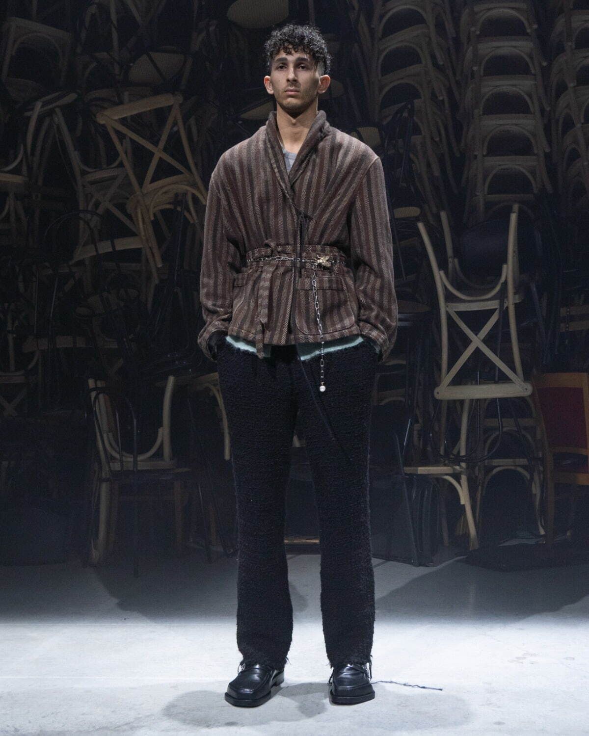 月末特価 極美品 23AW MAGLIANO ジャケット ガウン M MAGLIANO 23aw ショートガウンジャケット M マリアーノ 2023aw
