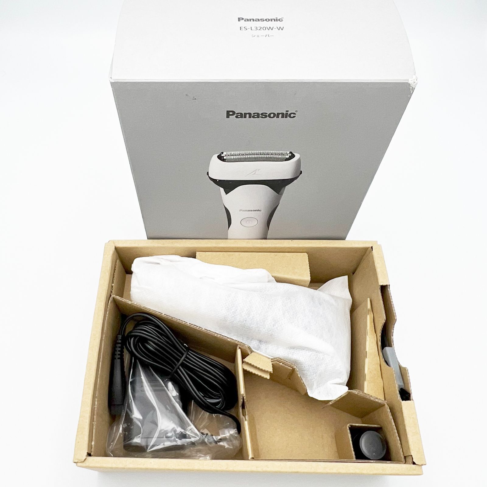 新品未開封 Panasonic シェーバー ラムダッシュES-L320W-W パナソニック ラムダッシュ 3 ES-L320W-W [白] 価格比較 - 価格.com