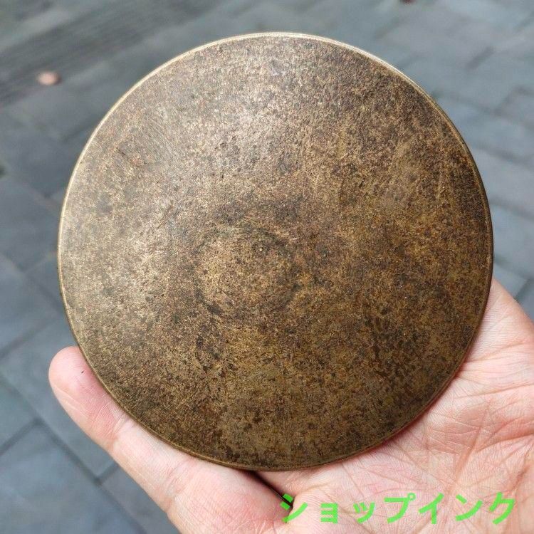 銅器 浮彫 招財進宝 日進斗金 銅碗 4点 工芸品 美術品 置物 銅製 浮彫 日進斗金 招財進宝 銅杯 小碗4つ 装飾品 工芸品 美術