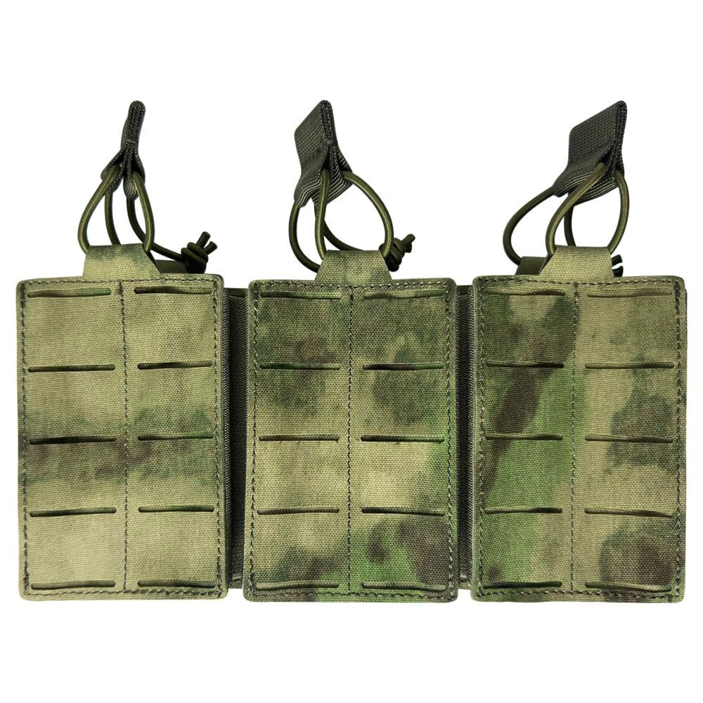 プレキャリ、マガジンポーチセット　OD 新着商品】対応 オープントップ モール MOLLE プレキャリ用 AK