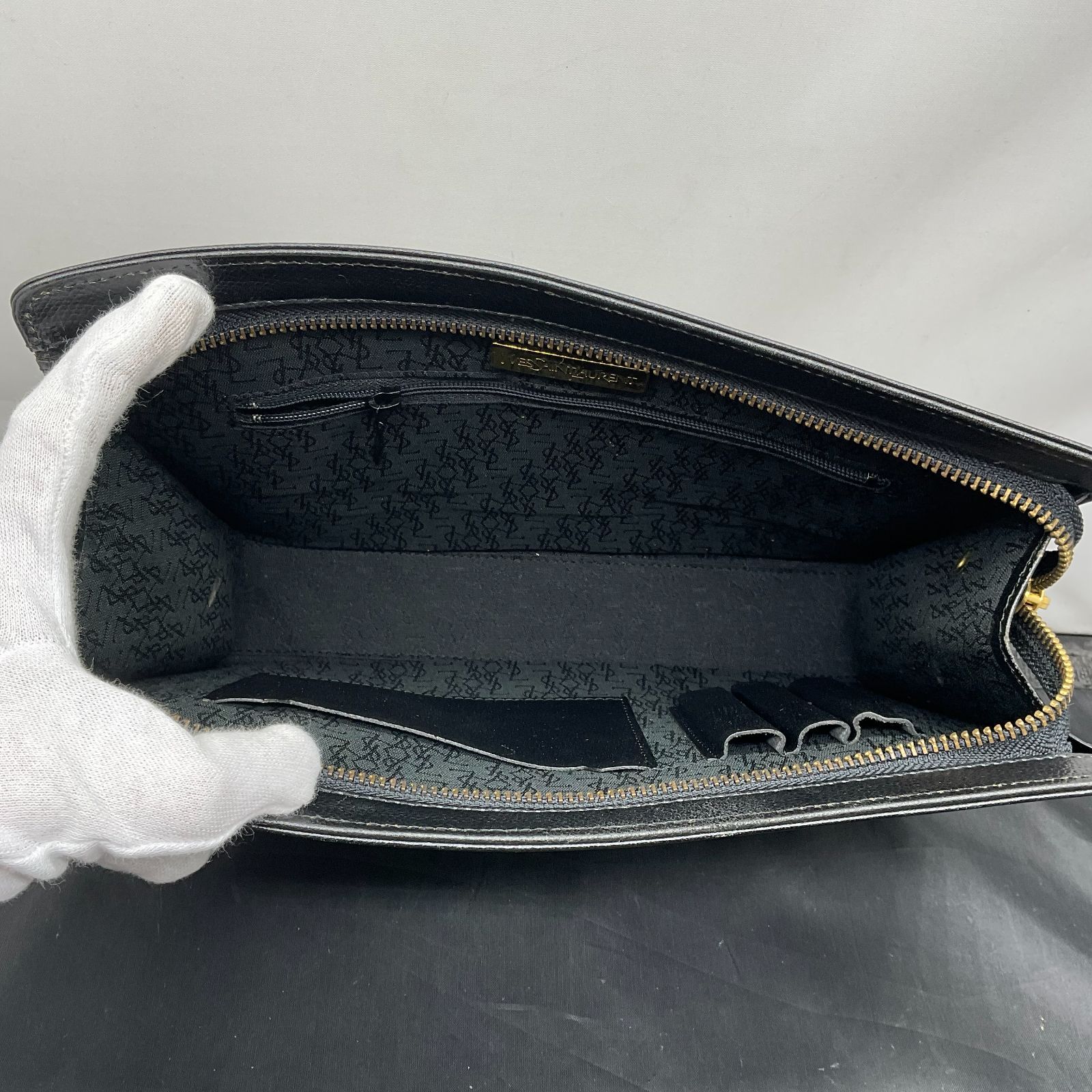 レザー セカンドバッグ