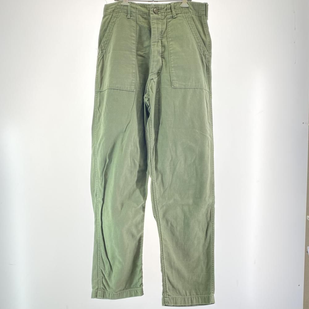 70s US.ARMY ベイカーパンツ サイズW32 カーキ 8405-00-082-6612 ボタンフライ 17