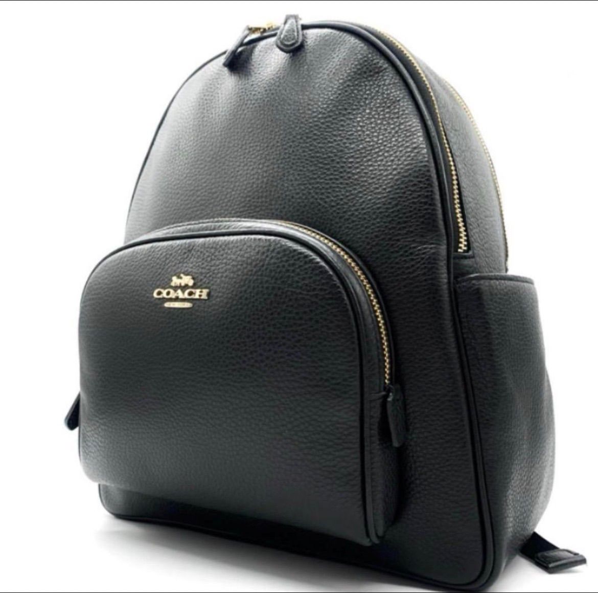 未使用級<!-利用不可文字-!>COACH リュック リファインド ペブルレザー 