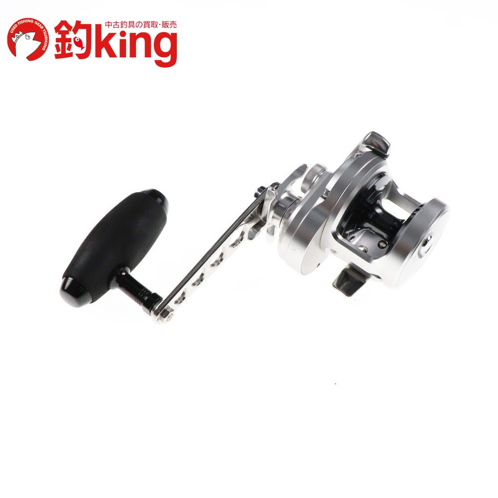 SHIMANO - 【中古/美品】 シマノ 17 オシアジガー 1500PG 嶋田工房ハンドル90mm、AE85ノブ付 （2）  /M337M 中古/美品】 シマノ 17 オシアジガー 1500PG 嶋田工房ハンドル